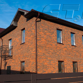 Забор по чертежам заказчика из металла Rooftop Matte (Стальной бархат) (ral 8019)6 Забор по чертежам заказчика из металла Rooftop Matte (Стальной бархат) (ral 8019) 6 - Объект СТЕП